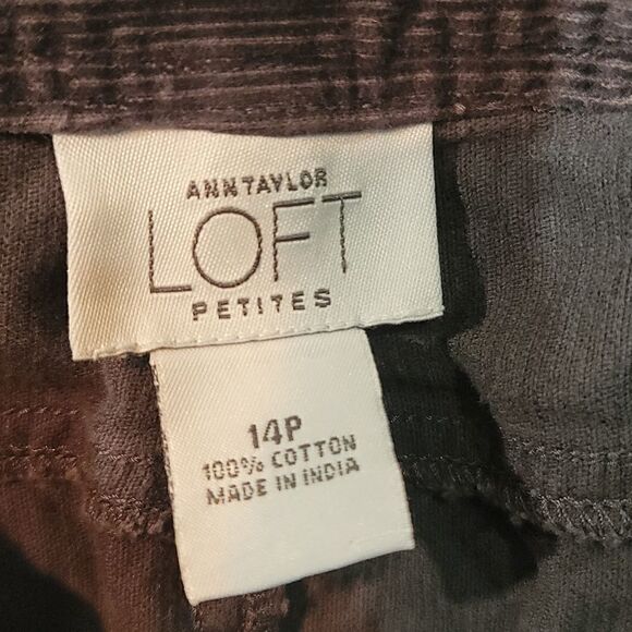LOFT 90's Corduroy Cotton Mini Skirt - Picture 3 of 3